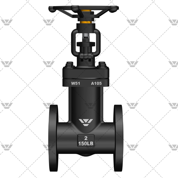 Forged steel bellows gate valve FK100